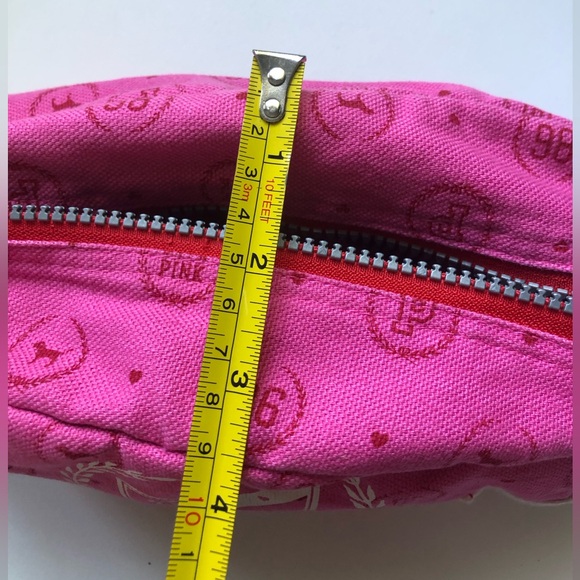 NWT VINTAGE VICTORIA'S SECRET PINK MAKEUP BAG COSMETIC BAG PENCIL BAG TRAVEL - Picture 6 of 7